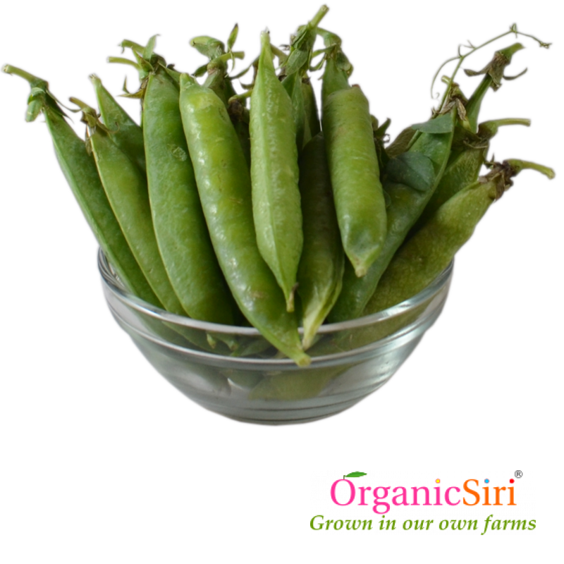 Batani Pods (Green Peas Pods) 250g 1 Organic Batani Pods