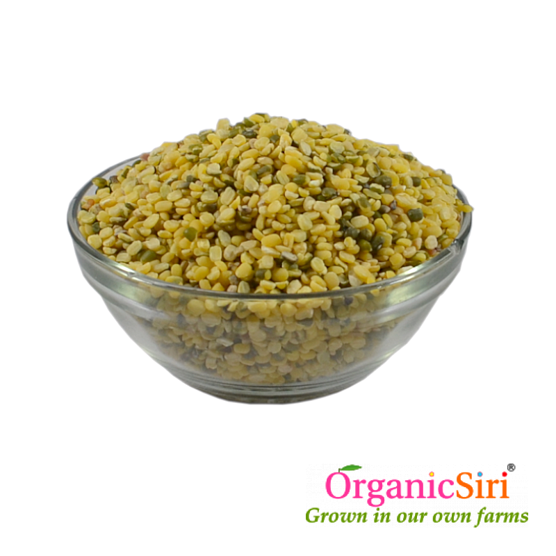 Pesarapappu Split 1kg 1 Organic Moong Dal Split