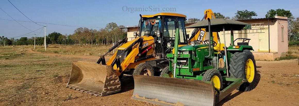 Rock and Pop - Getting the Levels Right in Our Organic Farm 2 Farm Development JCB and Dozer