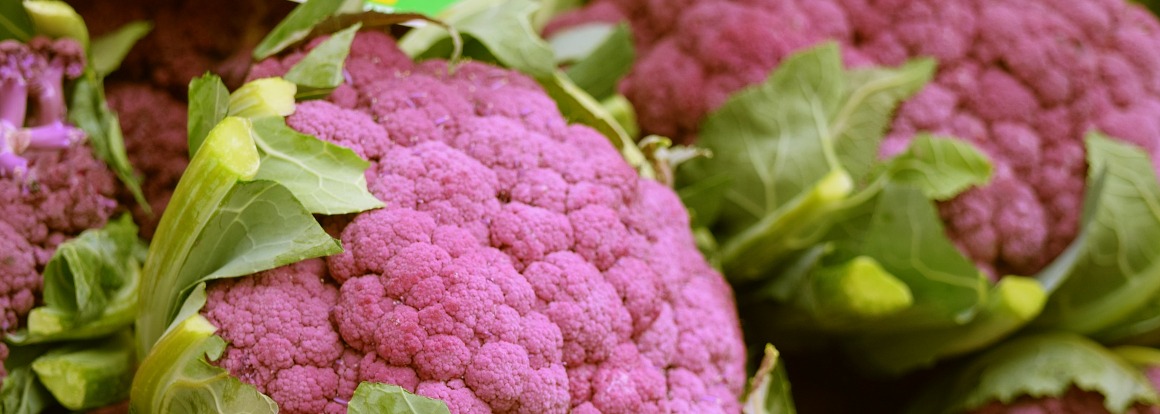 When the Cauliflower Blushed 1 Pink Cauliflower