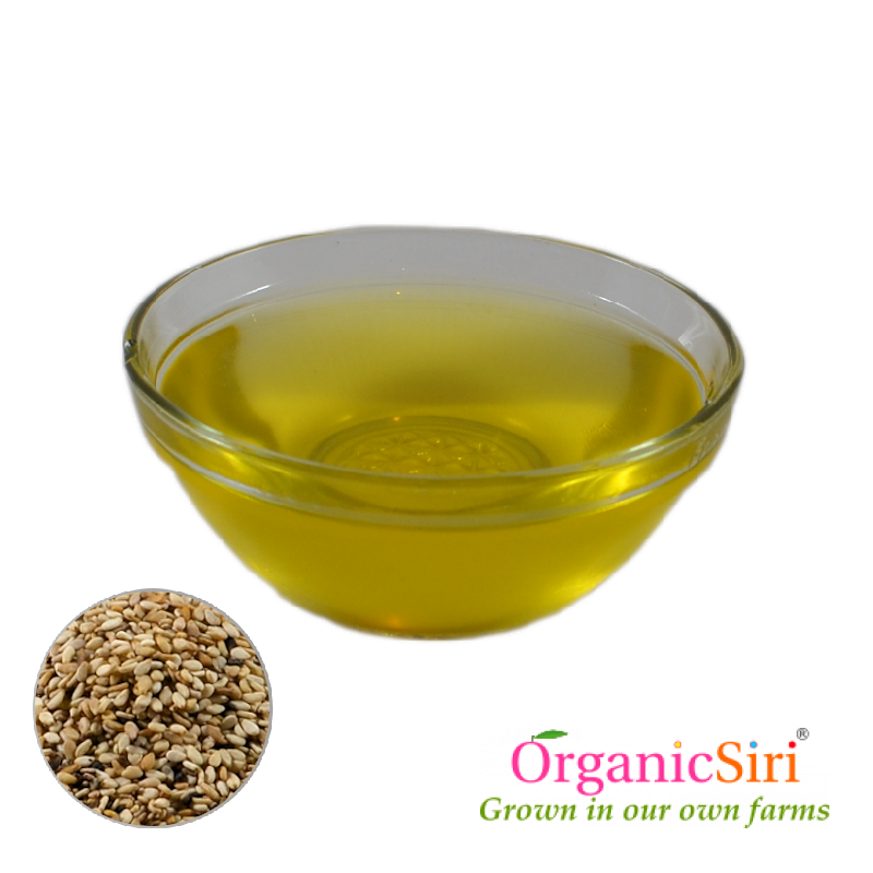 Sesame Oil Cold Pressed 1L 1 Organic Sesame Oil