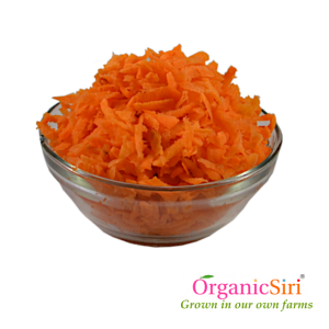 Organic Carrot Grated Fresh