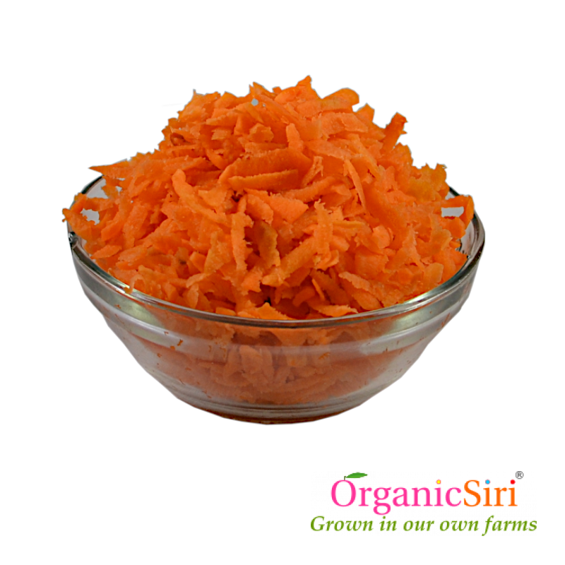 Carrot Grated Fresh 200g 1 Organic Carrot Grated Fresh
